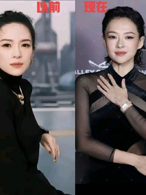 章子怡上海活动被指像假人,面相大变认不出