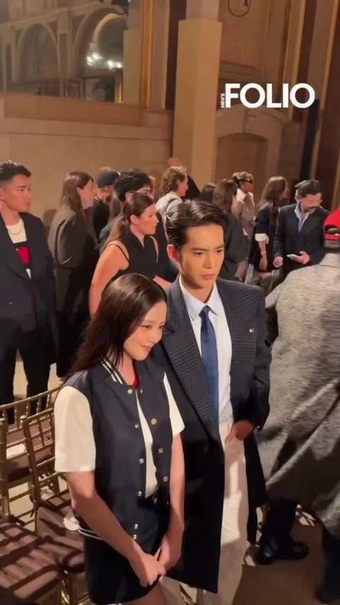 纽约时装周两位代言人于适Jisoo合影了!