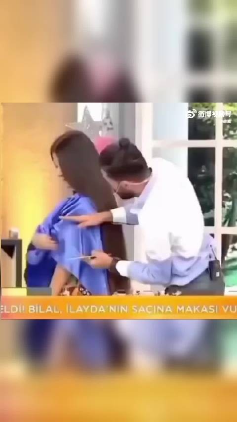 “留了那么久,长发及腰就这么被一个节目给毁了…”