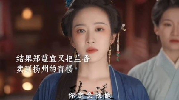 郑蔓宜通过兰草猜到林锦岐喜欢兰香 ,于是派人把她掳走卖到扬州的青楼…