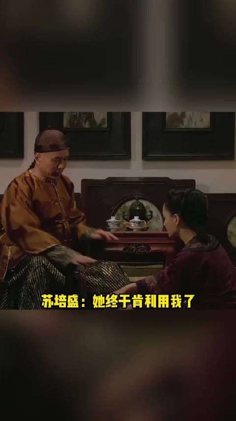 苏培盛:她终于肯利用我了!甄嬛传‖苏培盛‖崔槿汐