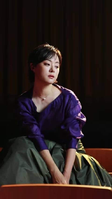 孙俪大片美成电影画面，称感受美是照顾自己