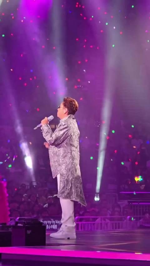 不知不觉,谭咏麟演唱会都尾场了