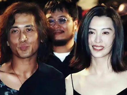 王祖贤齐秦同框旧照，通体莹白自带柔光