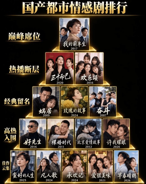 《我的前半生》巅峰?这张排位图,你服吗?