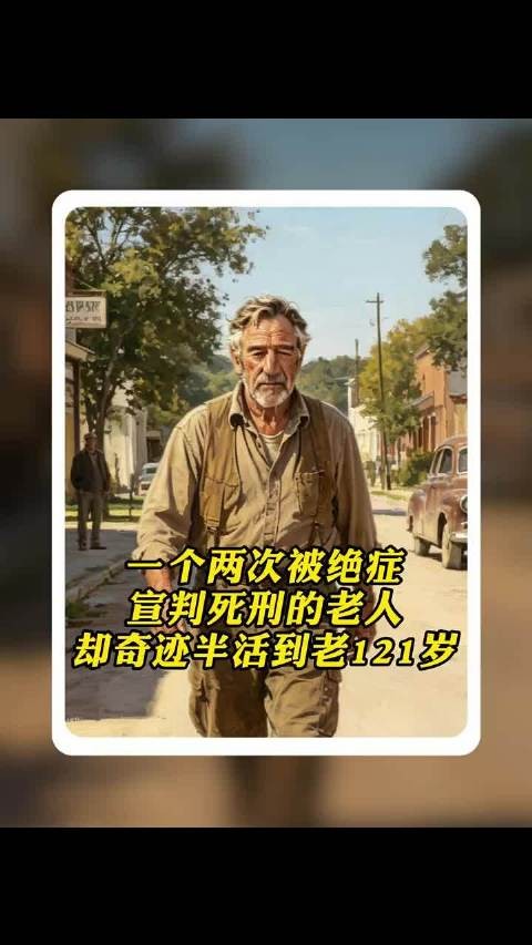 一个两次被绝症宣判死刑的老人,却奇迹般的活到了121岁
