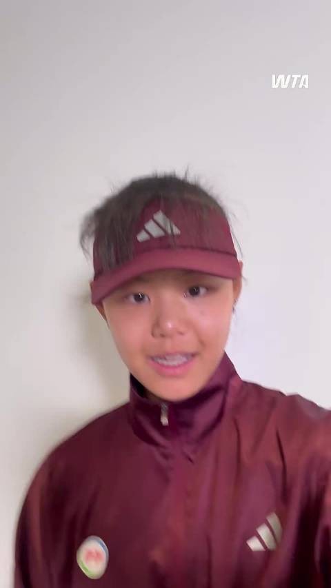 16岁孙心然中网首胜,赛后祝祖国生日快乐