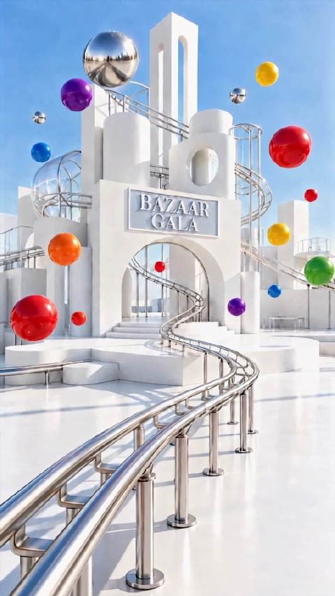 王嘉尔亮相BAZAARGALA2026,乐园大片松弛挥剑开启狂欢