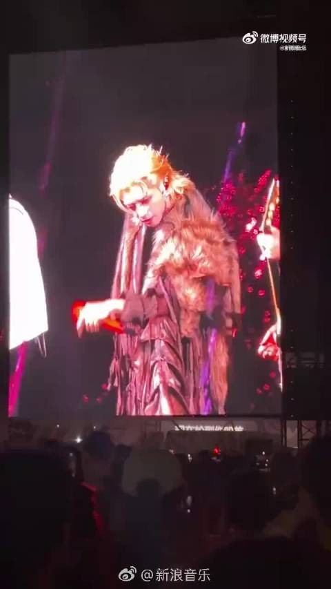 华晨宇3D打印皮革造型,拒绝动物皮毛