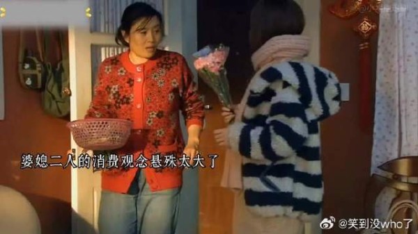 婆媳二人的消费观念差异悬殊:婆婆素来节俭,认为儿媳买花的行为过于浪费