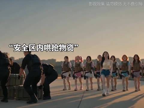 不作就不会死v，“安全区内哄抢物资”