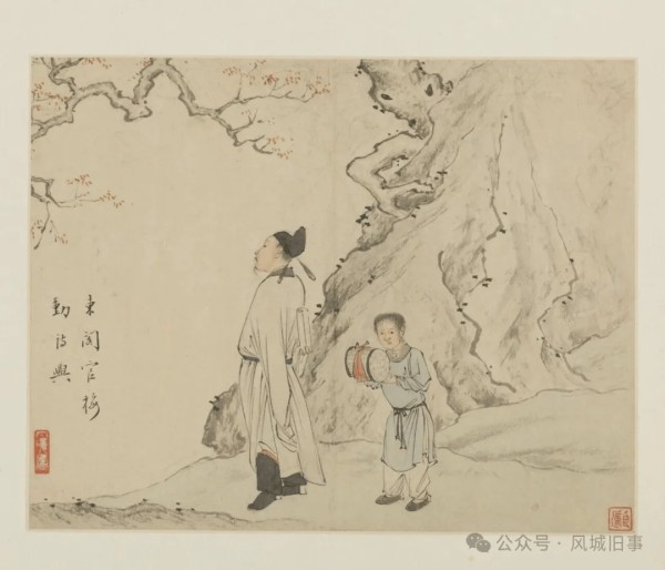 萧晨《滑稽禅隐图册》赏