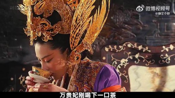 她刚喝下一口茶,宫女却突然微笑,贵妃瞬间脸色大变!
