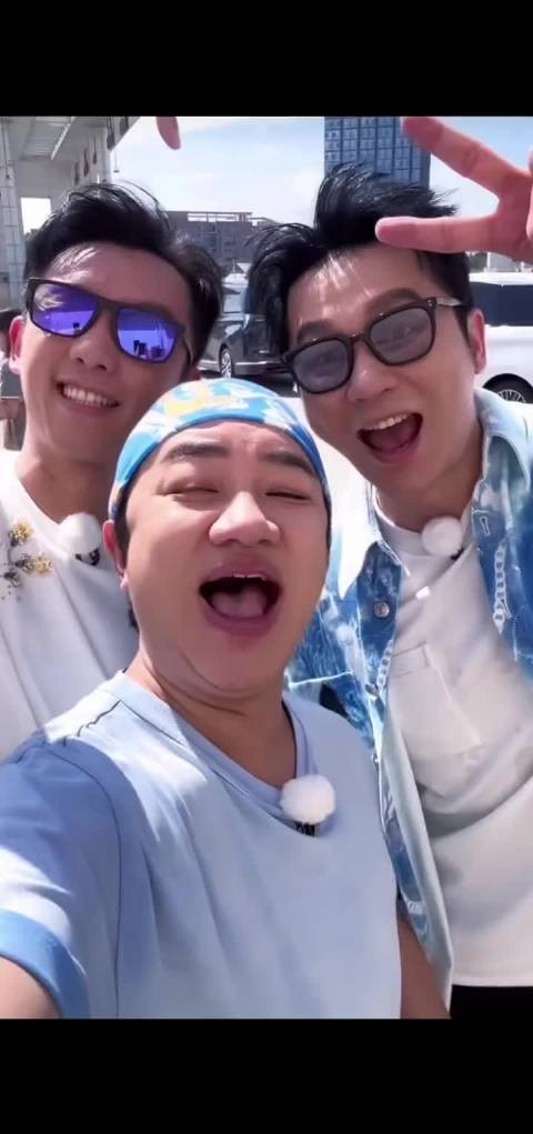 李晨郑恺拥抱王祖蓝,初代跑男大湾区惊喜重聚