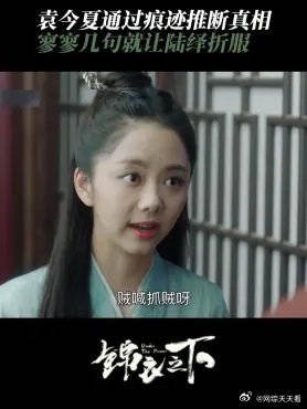 袁今夏通过痕迹推断真相 寥寥几句就让陆绎折服，学的本事可不是盖的