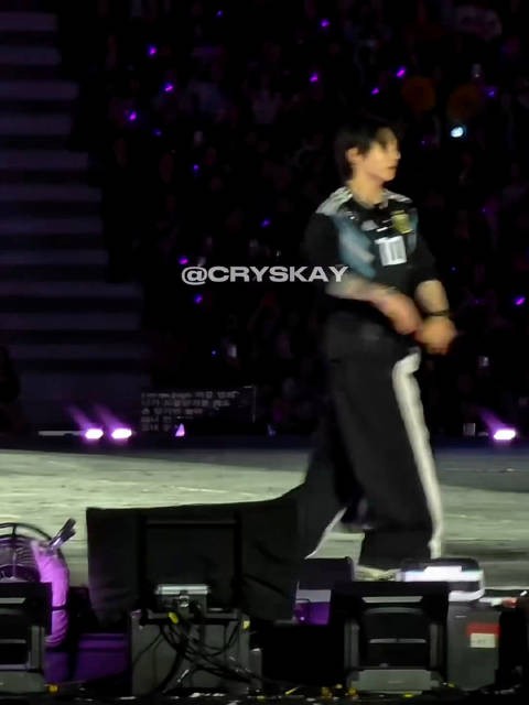 rapper jk /cryskay ‪261024 BTS世巡 阿根廷BUENOS AIRES演唱会Day3 ‪