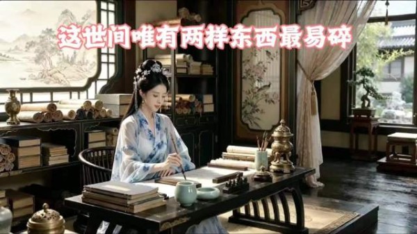 这世间唯有两样东西最易碎, 也唯有两样东西最该被原谅