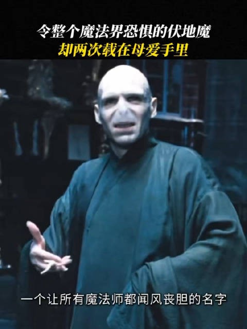 一生钻研黑魔法的伏地魔,却两次败给母爱!