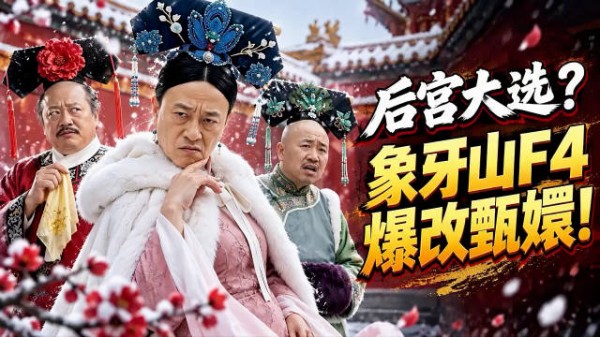 象牙山F4穿越大清选秀,赵四惊鸿机械舞封神