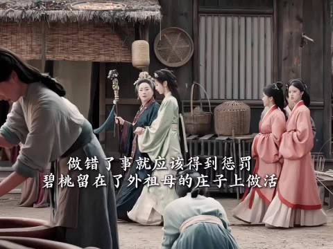 魏娆手镯碧桃未卖留艰苦环境,嫁金钗引原谅赎罪线