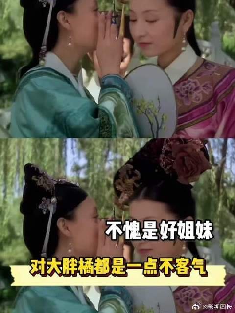 不愧是好姐妹，对大胖橘说话都是一点不客气的