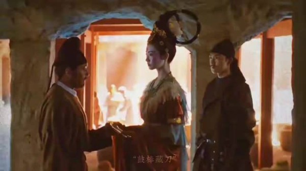 张十二娘看似是舞一曲实则是鼓棒藏刀要刺杀!