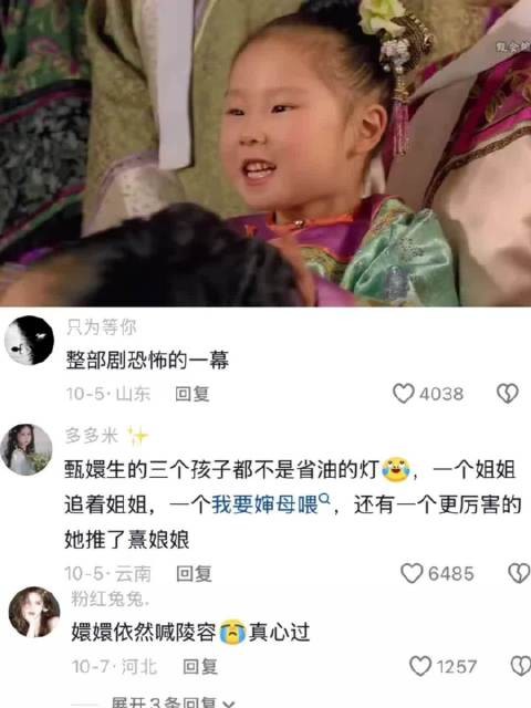 甄嬛传之姐姐杀了姐姐，甄能生产队讨论旧事